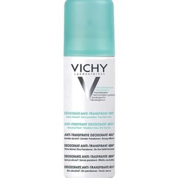 VICHY DEODORANT ANTI-TRANSPIRANT 48H ANTI TRACES BLANCHES ET JAUNES AEROSOL 125ML