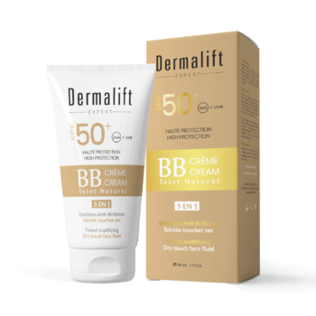 Dermalift BB Crème émulsion Anti-Brillance 5 en 1 Toucher Sec 50 Ml