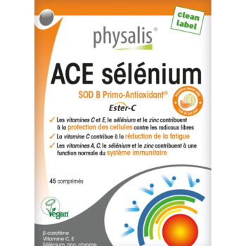 PHYSALIS ACE SELENIUM 45 COMPRIMES