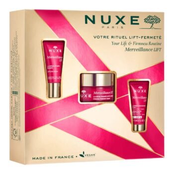 NUXE COFFRET MERVEILLANCE LIFT 2023 CREME POUDREE 50ML+CONTOUR YEUX 15ML + CREME NUIT 15ML