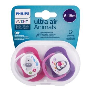 AVENT SUCETTE ULTRA AIRE ANIMALALS ORTHOTONTQUE 6-18MOIS REF SCF 080/08 /UNITE