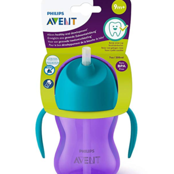 AVENT TASSE A PAILLE 200ML/7OZ 9MOIS+ REF SCF796/02