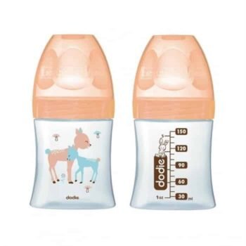 DODIE BIBERON SENTATION+ VERRE BEIGE BICHE TETINE PLATE D1 0-6MOIS 150ML