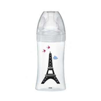 DODIE BIBERON SENSATION ANTI-COLIQUE VERRE TETINE PLATE PARIS 270ML
