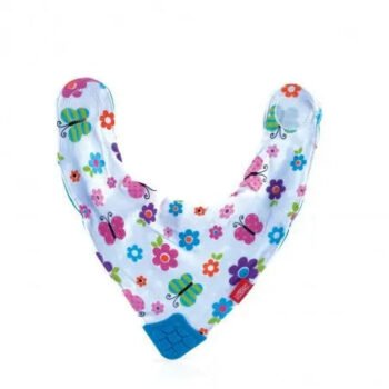 NUBY BAVOIR IMPRIME EN TISSU AVEC TETON +3MOIS REF 20-ID4290