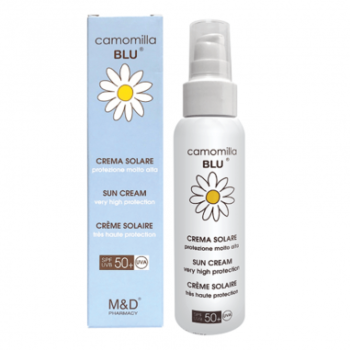 M&D CAMOMILLA BLU CREME SOLAIRE SPF50+ 100ML