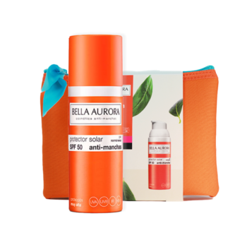 BELLA AURORA PACK ECRAN SOLAIRE PEAUX NORMALES A SECHES SPF50+ 50ML + TROUSSE OFFERTE