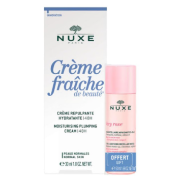 NUXE CREME REPULPANTE 30ML + EAU MICELLAIRE OFFERT 50ML