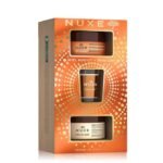 NUXE REVE DE MIEL COFFRET NOEL 2022 GOMMAGE 175ML + BAUME-HUILE 200ML + BOUGIE PRODIGIEUX 70G