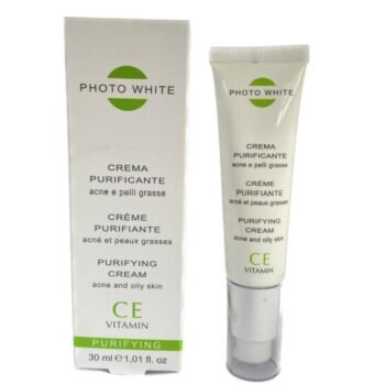 M&D PHOTO WHITE CREME PURIFIANTE ACNE ET PEAUX GRASSES VITAMINE C 30ML
