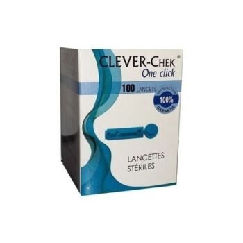 CLEVER CHEK LANCETTES BLEU STANDARD B100