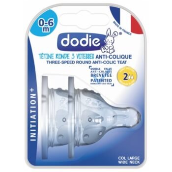 DODIE TETINE RONDE 3 VITESSES ANTI-COLIQUE 0-6MOIS D1 REF 3891470
