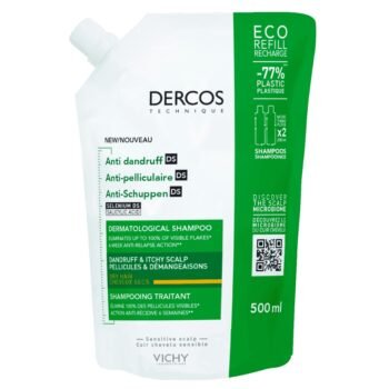 VICHY DERCOS SHAMPOOING ANTI DANDRUF CHEVEUX SECS 500ML